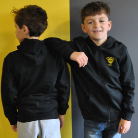 VESTE ZIPPEE CAPUCHE ENFANT