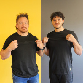 TEE SHIRT NOIR "ENSEMBLE"