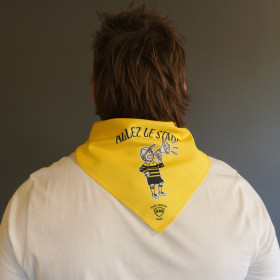 FOULARD SUPPORTER JAUNE